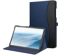 Fintie Custodia per Samsung Galaxy Tab A9 Plus/A9+ 5G 11 pollici 2023 modello (SM-X210/X216/X218), visualizzazione multi-angolo Smart Stand Back Cover con tasca Auto Wake/Sleep, blu