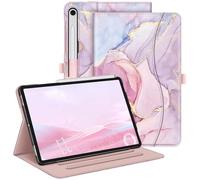 Fintie Custodia per Samsung Galaxy Tab S10 Lite/ S10 FE/ S9 FE 5G 10.9 pollici/Tab S9 11 pollici con S Pen, multi-angolo visualizzazione custodia protettiva con tasca, Auto Sleep/Wake, Dreamy Marble