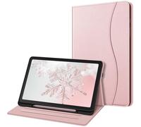 FINTIE Custodia per Samsung Galaxy Tab S6 Lite 10.4'' 2024/2022/2020 (SM-P620/P625/P613/P619/P610/P615) con S Pen Holder - [SlimShell] Multi-angli Leggero Morbida TPU Cover Case, Oro Rosa
