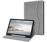 FINTIE Custodia per Samsung Galaxy Tab S6 Lite 10.4'' 2024/2022/2020 (SM-P620/P625/P613/P619/P610/P615) con S Pen Holder - [SlimShell] Multi-angli Leggero Morbida TPU Cover Case, Grigio