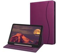 FINTIE Custodia per Samsung Galaxy Tab S6 Lite 10.4'' 2024/2022/2020 (SM-P620/P625/P613/P619/P610/P615) con S Pen Holder - [SlimShell] Multi-angli Leggero Morbida TPU Cover Case, Viola