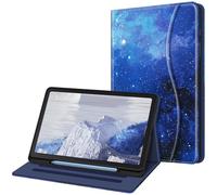FINTIE Custodia per Samsung Galaxy Tab S6 Lite 10.4'' 2024/2022/2020 (SM-P620/P625/P613/P619/P610/P615) con S Pen Holder - [SlimShell] Multi-angli Leggero Morbida TPU Cover Case, Starry Sky