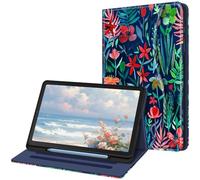 FINTIE Custodia per Samsung Galaxy Tab S6 Lite 10.4'' 2024/2022/2020 (SM-P620/P625/P613/P619/P610/P615) con S Pen Holder - [SlimShell] Multi-angli Leggero Morbida TPU Cover Case, Jungle