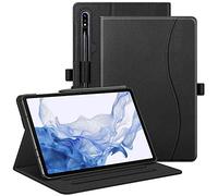 Fintie Custodia per Samsung Galaxy Tab S8 2022/Tab S7 2020 11 pollici (modello SM-X700/X706/T870/T875/T878), custodia protettiva multi-angolo con tasca, funzione sleep/wake automatica, nero