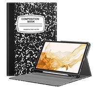 FINTIE Custodia per Samsung Galaxy Tab S8 Plus 2022/S7 FE 2021/S7 Plus 2020 12,5" con portapenne S, custodia a portafoglio con angoli multipli con tasca in stand-by/sveglia automatica, libro di