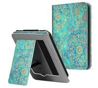 FINTIE Custodia per Tolino Vision 4 HD/3 HD/2/1 & Shine 2 HD eReader | Stand Cover Protettiva con Card Slot e Hand Strap, Shades of Blue