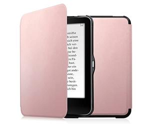 FINTIE Custodia per Tolino Vision 4 HD/Vision 3 HD/Vision 2 / Vision 1 / Shine 2 HD eReader - Sottile Di Peso Leggero Cover Case con Auto Sonno/Sveglia, (Oro rosa)