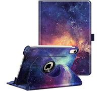 FINTIE Custodia rotante per iPad Mini 6 (6a generazione da 8,3 pollici), supporto girevole a 360 gradi, funzione di accensione/spegnimento automatico per iPad Mini 6 modello 2021, Galaxy