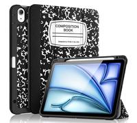 Fintie Custodia SlimShell per iPad Air 5a generazione (2022)/4a generazione (2020) 10,9 pollici, cover posteriore flessibile in morbido TPU con supporto per matite, funzione sleep/wake automatica,