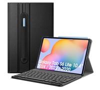 FINTIE Custodia Tastiera (AZERTY francese) per Samsung Galaxy Tab S6 Lite 10.4 - SlimShell Sottile Leggero Cover con Tastiera Wireless Bluetooth, Nero (n° IT19090000011669)