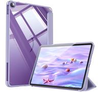 Fintie Custodia trasparente per Amazon Alexa Tablet 11 2026 da 11" | Supporto ibrido sottile a tre pieghe, angoli di visualizzazione e digitazione, guscio posteriore trasparente fai da te