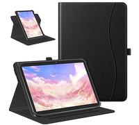 FINTIE Custodia Universale per 10 Pollici Tablet - 360 Gradi di Girevole Cover Case con Tasca Compaibile con HiGrace/TECLAST/Blackview/YOTOPT/MEBERRY/DOOGEE/YESTEL Tablet 9" - 10.9", Nero