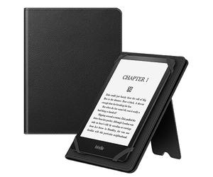 FINTIE Custodia Universale per 6-7 pollici Tableta eReader, Protettiva Cover con Slot Schede & Cinturino a Mano per 6", 6.8", 7" Kindle/Kobo/Nook/Tolino/Pocket E-Lettore, Black