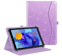 FINTIE Custodia Universale per Tablet 10 Pollici, [Multi-angli] Protettiva Stand Case per TECLAST, Blackview, SEBBE, HiGrace, DOOGEE ecc, Cover Compatibile con Tablet 9" - 10.9", Glitter Lavanda
