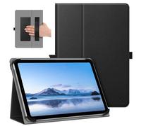 FINTIE Custodia Universale per Tablet 9-11 Pollici con Supporto | Protettiva Stand Cover con Cinghia a Mano per Tablet TECLAST, Blackview, YESTEL, YOTOPT, MEBERRY ecc., Nero