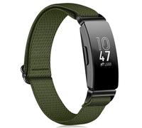Fintie Elastic Bands Compatibile con Fitbit Inspire 2 / Inspire HR/Inspire/Ace 3 / Ace 2 Fascia Elastica Regolabile in Nylon Traspirante Rep