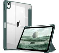 Fintie Hybrid Slim Case for iPad 10th Generation 10.9 Inch Tablet (2022 Model) - [Built-in Pencil Holder] Shockproof Cover with Clear Transp