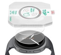 Fintie Pellicola Protettiva in Vetro Temperato da 2 Pezzi Compatibile con Samsung Galaxy Watch 8 44mm 2025 con Telaio di Installazione con Alline