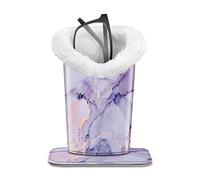 FINTIE Porta Occhiali da Tavolo/Scrivania/Comodino, Custodia Occhiali con Base Magnetico in Pelle Sintetica, Portaocchiali da Casa