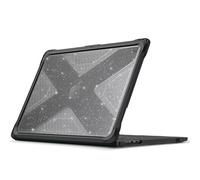 FINTIE Protettiva Custodia Compatibile con MacBook Air 15 Pollici M4/M3/M2 (A3241/A3114/A2941, 2025/2024/2023), Antiurto Robusto Case Rigido con Paraurti in TPU, Glittering Nero