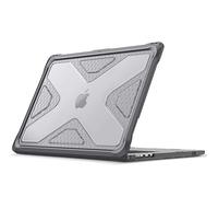 FINTIE Protettiva Custodia Compatibile con MacBook Air 15 Pollici M5/M4/M3/M2 (A3448/A3241/A3114/A2941, 2026/2025/2024/2023), Antiurto Robusto Case Rigido con Paraurti in TPU, Grigio