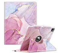 FINTIE Rotating Custodia per iPad PRO 12.9" (6ª Generazione 2022), 360 Gradi di Girevole Cover Case [Built-in Pencil Holder] con Auto Sonno/Sveglia per iPad PRO 12.9" 2021/2020/2018, Glittering