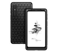 Fintie Silicone Case for 6.13" Onyx BOOX Palma - [Honey Comb] Lightweight Shockproof Flexible Soft Protective Back Cover for BOOX Palma Mobile ePaper, Black
