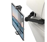 FINTIE Supporto Tablet Auto, Porta Universale per Tablet - [360° Rotazione] Supporto Tablet Regolabile per iPad Air/Pro/Mini, Galaxy Tab, Smartphone e Tutti i Dispositivi da 6-13 pollici, Nero