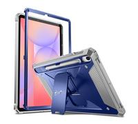 Fintie Tuatara - Custodia antiurto per Samsung Galaxy Tab S9 FE da 10,9 pollici/Galaxy Tab S9 da 11 pollici 2023, protezione completa antiurto con protezione per lo schermo integrata, blu navy