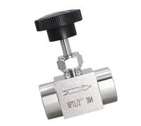 Finto 304 Rustless Stream Control Gate 12,7 mm pollici porte 1500 pressione di lavoro bordo temperatura forte cancello ad ago per l'industria del tessuto