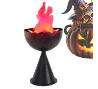 Finto Braciere A Fiamma Lampada Decorativa Realistica a Luce Tremolante