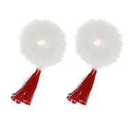 Finto elastico per capelli per ragazze, in peluche, per coda di cavallo