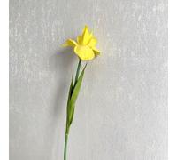 Finto Fiore Artificiale Viola Scuro Casa Iris Luce Poliuretano Ecopelle