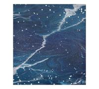Finto glitter marmo grano blu universo lavastoviglie copertura magnetica magnetica magneti riutilizzabili per frigorifero decorazione vacanza 58,4 x 66 cm