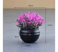 Finto in Plastica 11x10cm per verde Finto in Plastica 11x10cm(D) | Aspetto realistico, plastica , per ideale per ufficio, per casa, per giardino, nessun bisogno di acqua