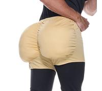 Finto posteriore, nonna con forme generose, pancia di gravidanza e posteriore, per travestimento da uomo, donna, festa di Natale, scena Cosplay