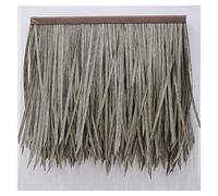 Finto Tetto Di Paglia Peloso Tegola Di Paglia Decorazione Casa Di Legno Fattoria PE Materiale Ignifugo Simulazione Thatched Decoration Finta Erba(Yellow b,4pcs)