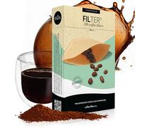 Finum 100 FILTRI caffè Carta, Marrone, No.4 Paper, unità