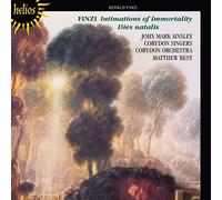 Gerald Finzi Finzi: Intimations of Immortality/Dies Natalis (CD) Album