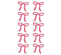 Fiocchi a punta con nodo per fasce per capelli per bambini clip per capelli progetti artigianali in morbido poliestere Decors ad attacco rapido fiocchi in tessuto Trim