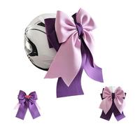Fiocchi colorati in cotone come decorazione per il casco | Chiusura in rimovibile