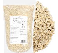 Fiocchi d’Avena Integrali 1 kg | Colazione Sana Naturale | Ricchi di Fibre e Proteine | Senza Zuccheri Aggiunti | KUCHNIA ZDROWIA