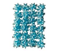 Fiocchi Decorativi Adesivi per Nascita, Coccarde Azzurre da 6,5 cm, Set da 24 Pezzi, Decorazioni per Bomboniere e Regali bebè (Azzurro)
