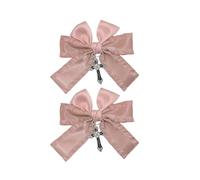 Fiocchi di capelli del nastro con il pendente della clip dei capelli Hairpin delle donne Barrettes PonytailHolder per la ragazza strumento di styling dei capelli