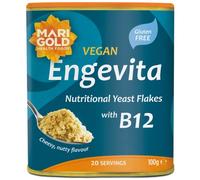 Fiocchi di lievito nutrizionale Engevita alla calendula con vitamina B12, 100 g (100 g, 1 grammo)