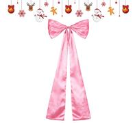 Fiocchi di Natale,Grandi Festivi 114x46 cm Decorazione per la Casa,Fiocchi Festivi Decorazioni per l'Albero di Natale - Per Matrimonio Feste Parete Porta Ingresso Cortile Patio Finestra