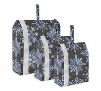 Fiocchi di neve 3 Set di Imballaggio Organizzatore di Viaggio Armadio Organizzatore di Stoccaggio Organizzatore e di Stoccaggio Pieghevole Borse di