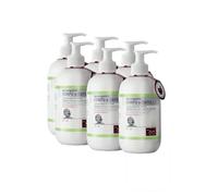 Fiocchi di Riso 6 Flaconi Detergente Corpo e Capelli 400ml con Dosatore, Adatto Bambini. Flacone 100% riciclato
