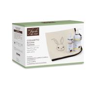 Fiocchi di Riso - COFANETTO BUONA NANNA - Kit per una coccola coi fiocchi - Detergente Corpo e Capelli Camomilla, Olio Corpo, Copertina - IDEA REGALO