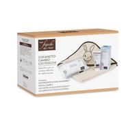Fiocchi di Riso - COFANETTO CAMBIO COI FIOCCHI - Kit per un cambio pannolino coi fiocchi - Salviette Acqua NON Acqua, Pasta Cambio, Detergente Intimo Mioderm - IDEA REGALO